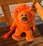 ING knuffel leeuw - pluche oranje spaarpot | als nieuw, Ophalen of Verzenden, Zo goed als nieuw, Dier