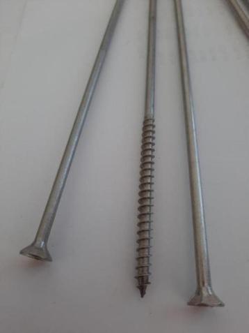 10 st RVS verzonken kop TORX Houtschroeven 6 x 240 beschikbaar voor biedingen