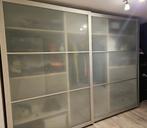 PAX kast + Aluminium / Glas schuifdeuren, Doe-het-zelf en Verbouw, Glas en Ramen, Ophalen, 160 cm of meer, Glasplaat, 160 cm of meer