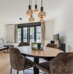 5 Eetkamerstoelen | NIEUWSTAAT, Ophalen, Bruin, Zo goed als nieuw, Stof