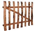 Poort enkel 100x60 cm geïmpregneerd hazelaarhout, 100 tot 150 cm, Verzenden, Nieuw, Minder dan 100 cm