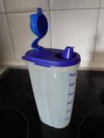 tupperware shaker groot model, Blauw, Beker of Kan, Gebruikt, Ophalen of Verzenden