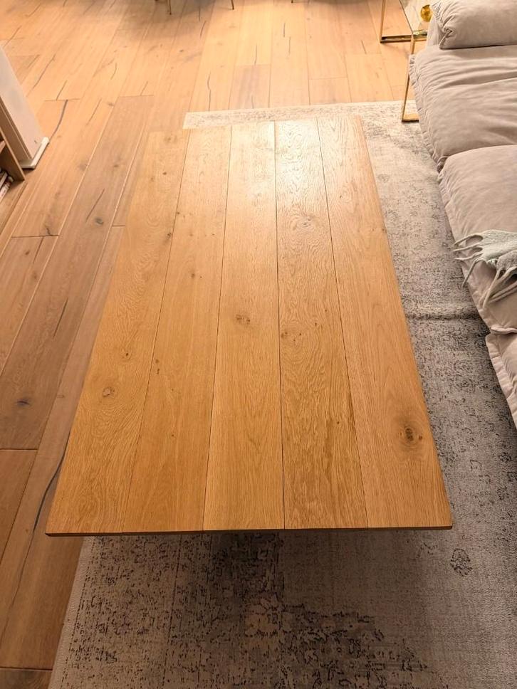 coffee table, Huis en Inrichting, Tafels | Salontafels, Minder dan 50 cm, 50 tot 100 cm, 100 tot 150 cm, Rechthoekig, Eikenhout