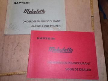 2x Kaptein Mobylette prijs Courant   1969 beschikbaar voor biedingen