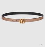 Gucci reversible riem, 100 cm of meer, Tailleriem, Ophalen of Verzenden, Zo goed als nieuw