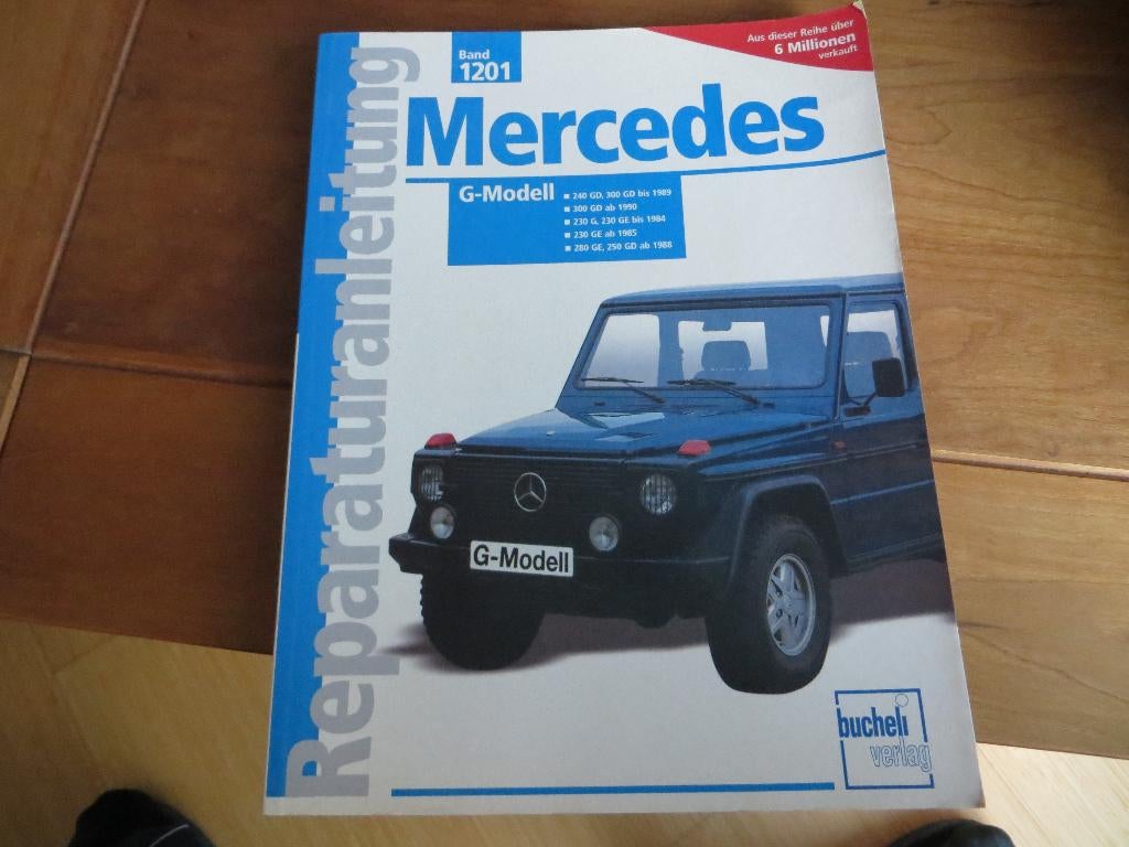 Reparaturnleitung vraagbaak Mercedes-Benz G-klasse, Auto diversen, Handleidingen en Instructieboekjes, Ophalen of Verzenden