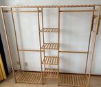 Bamboe kledingrek met plankjes en roedes, Kleding | Dames, Kledingrekken, Ophalen, Zo goed als nieuw