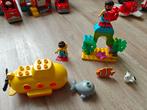 Lego Duplo 10910 Onderwateravontuur met duikboot, Ophalen of Verzenden, Gebruikt, Complete set, Duplo