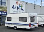 Hobby De Luxe 440 SF Voortent + Uitbouw, Caravans en Kamperen, Caravans, Schokbreker, Hobby, Bedrijf, Treinzit