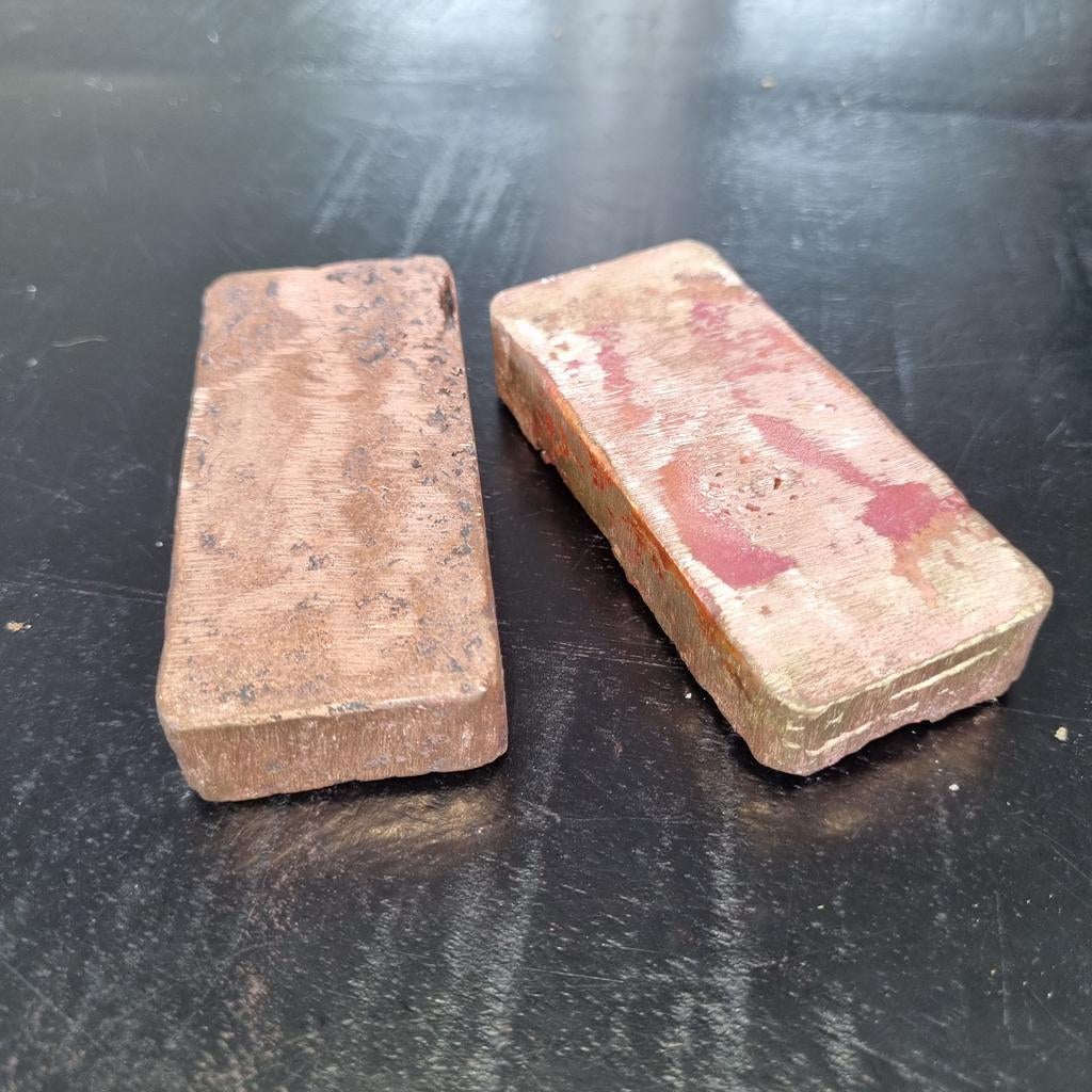 2Koperen koper baar staven 994 gram beleggen investeren, Postzegels en Munten, Edelmetalen en Baren, Ophalen of Verzenden, Koper