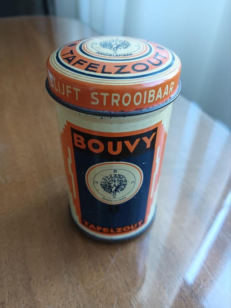 Klein busje Bouvy tafelzout 9 cm hoog nr 10, Verzenden, Zo goed als nieuw, Overige