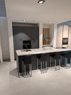 Showroomkeuken in fenix groen, Huis en Inrichting, Keuken | Complete keukens, Ophalen, Overige typen, Nieuw, Kunststof