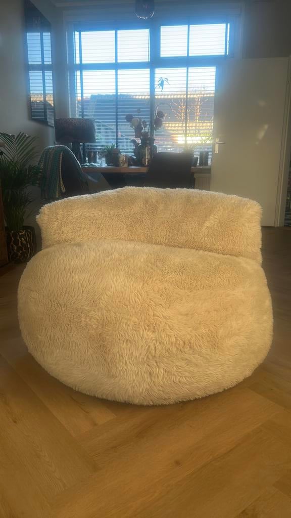 Teddy Poef   ( xenos), Ophalen, Teddy, Rond, Nieuw