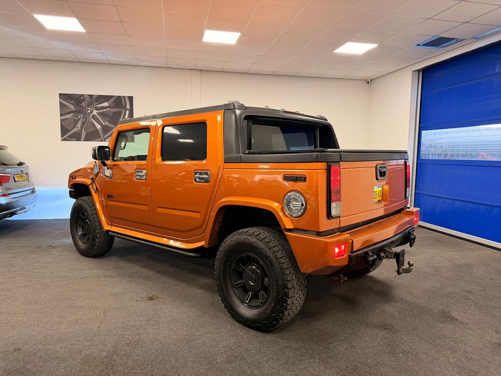 Hummer H2 Grijskenteken | LPG, Auto's, Hummer, Automaat, 4x4, Gebruikt, Leder