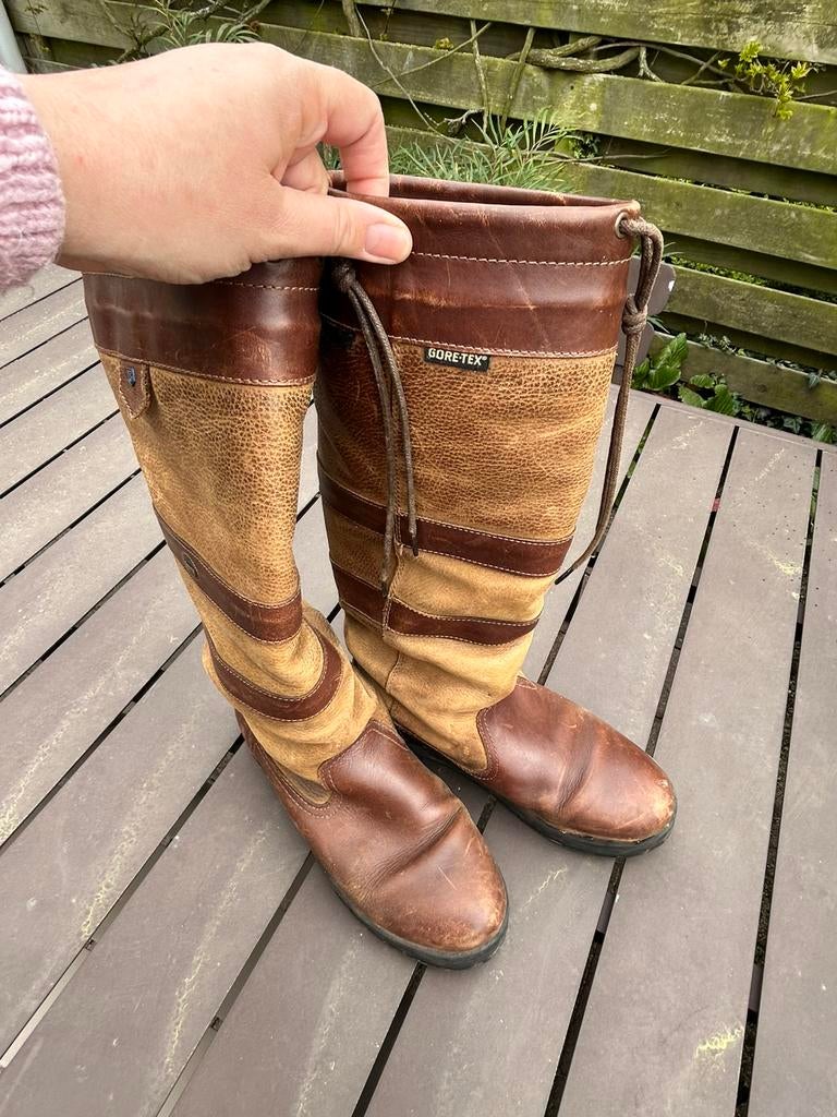 Dubarry hoge laarzen maat 42, Kleding | Dames, Schoenen, Gedragen, Hoge laarzen, Bruin, Ophalen of Verzenden