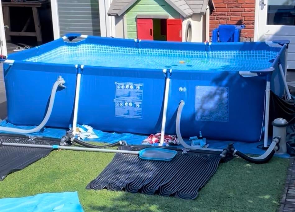 Intex zwembad 2x3m te koop, Ophalen, Gebruikt, 200 tot 300 cm, 80 tot 120 cm