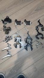 Campagnolo , Shimano , Cinelli lot racefiets onderdelen ., Ophalen, Gebruikt, Racefiets, Campagnolo