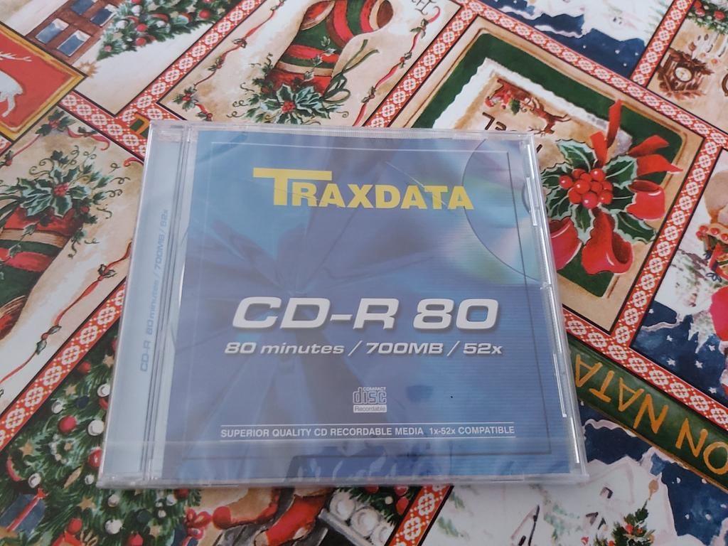 Traxdata CD-R 80. - 1 Stuks. Recordable. Nieuw In Verpakking, Ophalen of Verzenden, Nieuw
