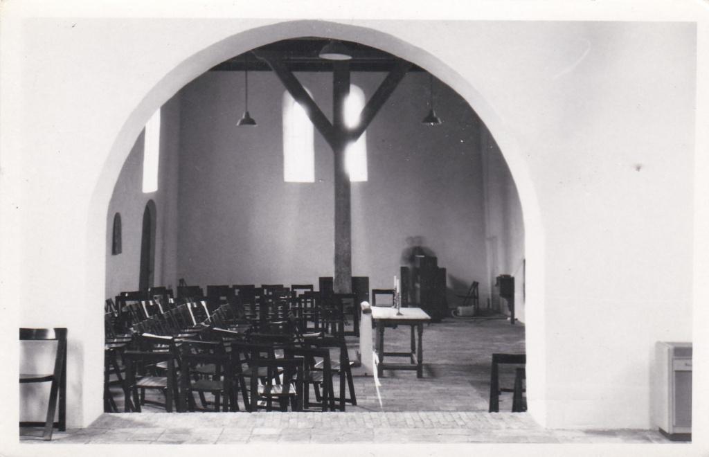 leegkerk 2x interieur  60-70, Ophalen of Verzenden, Voor 1920, Overijssel