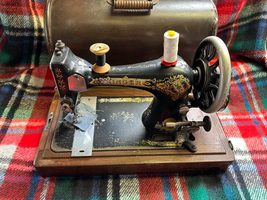 Antieke singer naaimachine, Antiek en Kunst, Antiek | Naaimachines, Ophalen