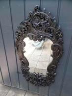 Brocante spiegel - 14kg - H92xB50xD3cm - Uit 1930-35, Antiek en Kunst, Ophalen, Ovaal, Minder dan 50 cm, Minder dan 100 cm