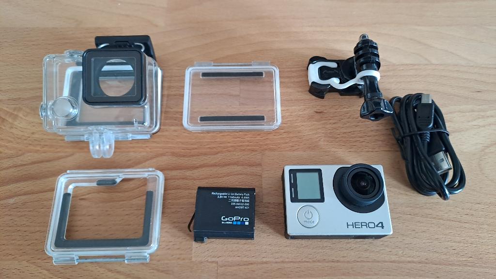 GoPro Hero 4 Silver, Audio, Tv en Foto, Actiecamera's, Ophalen of Verzenden, Gebruikt, GoPro