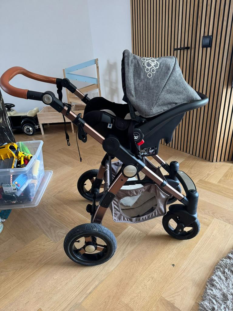 Cangaroo kinderwagen 3 in 1, Kinderen en Baby's, Kinderwagens en Combinaties, Ophalen of Verzenden, Gebruikt, Overige merken