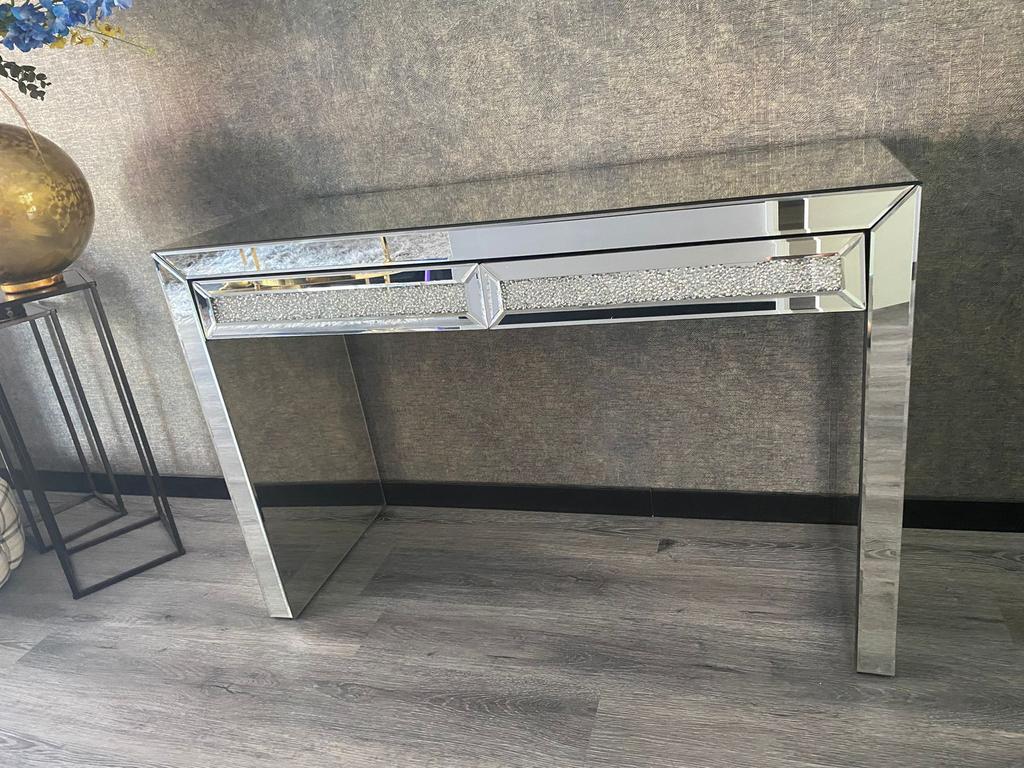Sidetable, Ophalen, 100 tot 150 cm, Zo goed als nieuw, 25 tot 50 cm