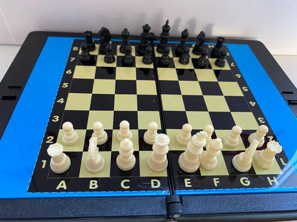 Magnetisch reis SCHAAKBORDJE, Hobby en Vrije tijd, Gezelschapsspellen | Bordspellen, Ophalen, Zo goed als nieuw