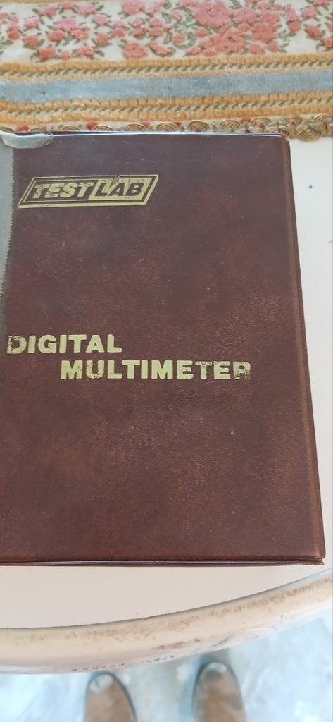 Vintage Test Lab digitale multimeter, Doe-het-zelf en Verbouw, Meetapparatuur, Ophalen of Verzenden