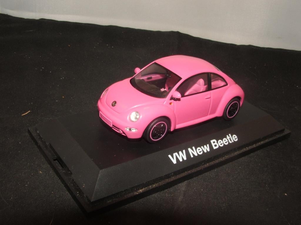 Schuco  VW Volkswagen New Beetle "Think Pink", Ophalen of Verzenden, Nieuw, Auto, Schuco