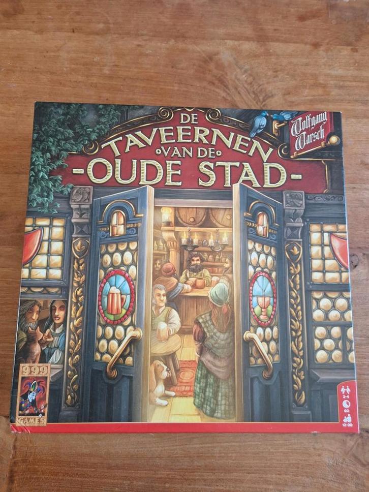 Spel: Taveernen van de oude stad - 999Games, ongespeeld, Hobby en Vrije tijd, Gezelschapsspellen | Bordspellen, Zo goed als nieuw