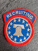 WWII Military Patch " Recruiting " with Liberty Bell..jaren, Ophalen of Verzenden, Landmacht, Amerika, Embleem of Badge