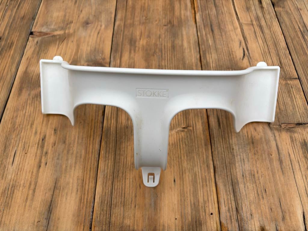 Stokke Tripp Trapp babyset wit, Ophalen, Gebruikt, Meegroeistoel, Stoelverkleiner