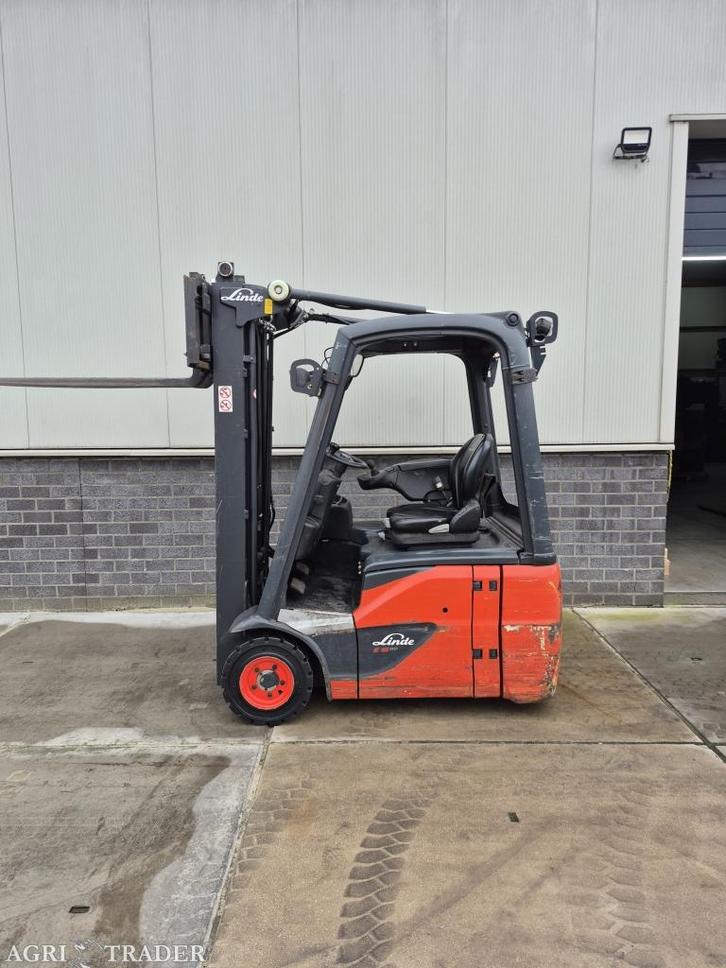 Linde E16C-02 bj 2014 triplex freelift sideshift 4.620 mm, Zakelijke goederen, Machines en Bouw | Heftrucks en Intern transport