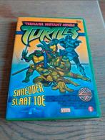 Teenage Mutant Hero Turtles 4 shredder slaat toe. Fox kids., Tekenfilm, Ophalen of Verzenden, Zo goed als nieuw, Alle leeftijden