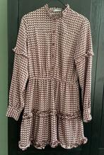 Loavies jurk bruin roze maat M, Ophalen of Verzenden, Zo goed als nieuw, Maat 38/40 (M)