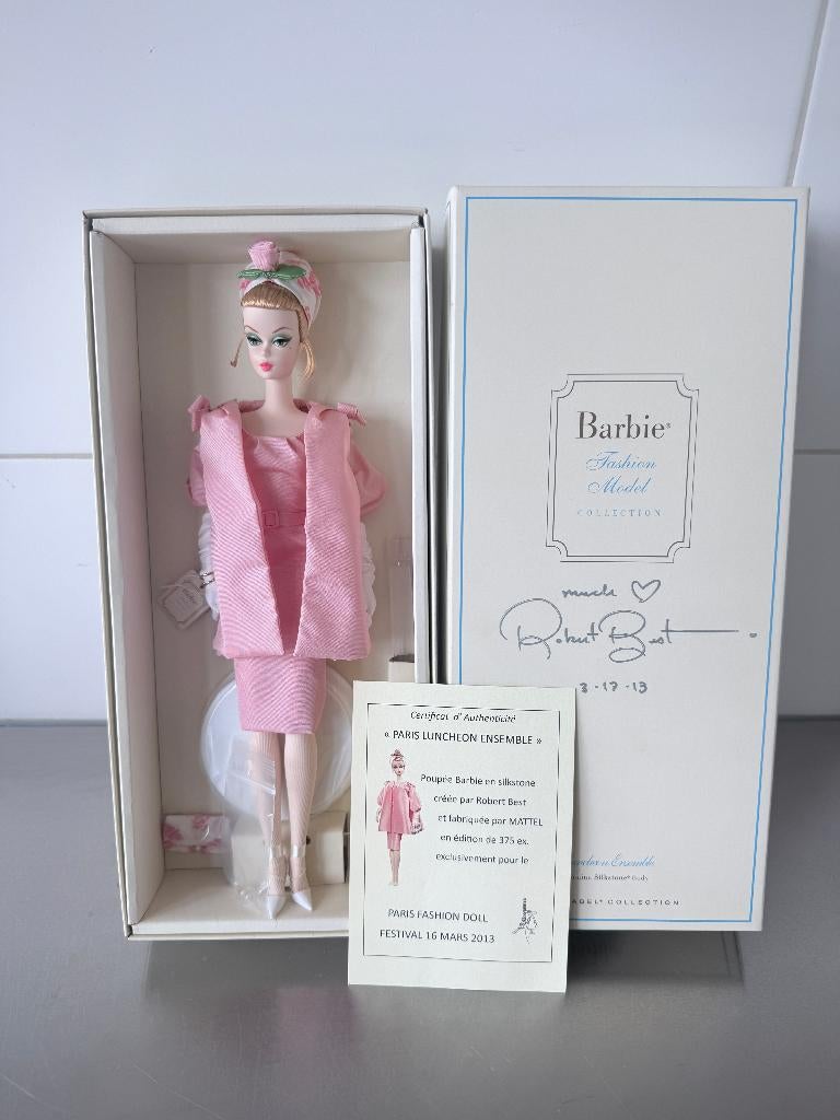 Barbie Silkstone Luncheon Ensemble BFMC Paris Conventie, Verzamelen, Ophalen of Verzenden, Nieuw, Fashion Doll