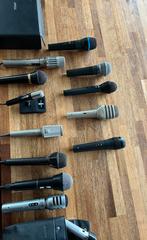 17 stuks Microfoons: AKG, Shure, Sony, TEAC, Tokai, Ophalen of Verzenden, Zangmicrofoon, Shure, Japan