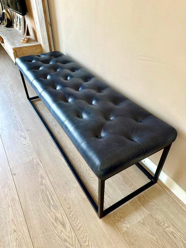 Leren Bankje - NIEUW!, Ophalen, Nieuw, Overige materialen