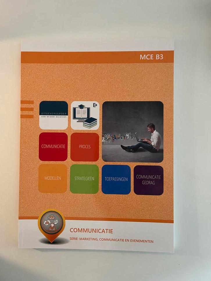 Communicatie MCE B3 - Marketing, Communicatie en Evenementen, Boeken, Studieboeken en Cursussen, Gelezen, MBO, Gamma, Ophalen of Verzenden