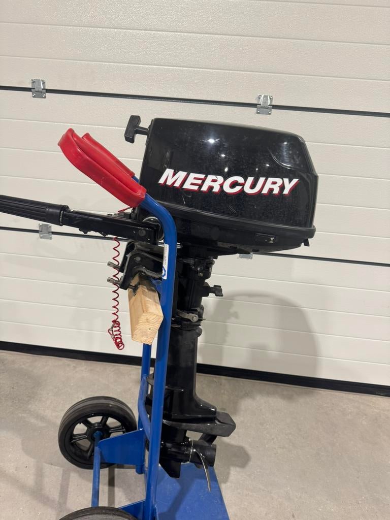 Buitenboordmotor 5pk, Ophalen, Zo goed als nieuw, Benzine, Minder dan 5 pk