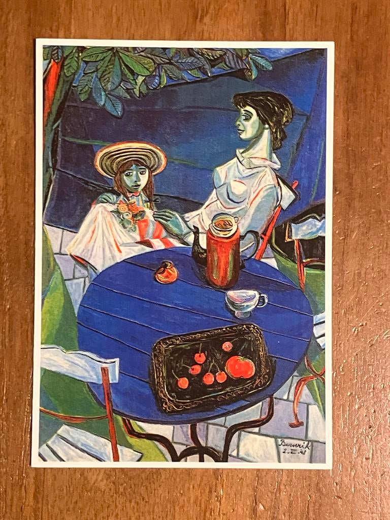 Hermanus Berserik 1948 - Moeder en kind, Verzamelen, Ansichtkaarten | Themakaarten, Ongelopen, 1980 tot heden, Kinderen, Ophalen of Verzenden