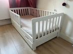 Peuterbed Petit Amelie 140x70 cm met lade, Kinderen en Baby's, Kinderkamer | Bedden, Gebruikt, 70 tot 85 cm, Lattenbodem, 140 tot 160 cm