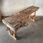 Oude timmermans werkbank, dressoir, meubel,, Ophalen