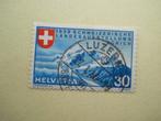 Zwitserland 1939 Landesausstellung Piz Roseg Mi.337 gest., Postzegels en Munten, Ophalen of Verzenden, Gestempeld