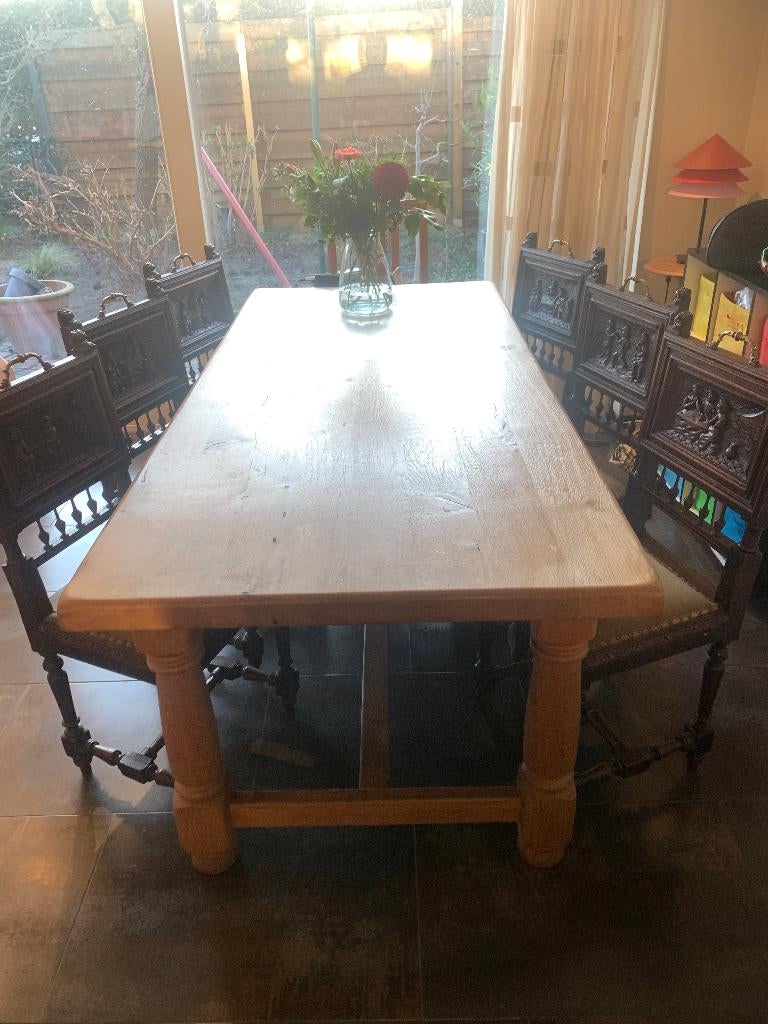 antieke stoelen, Ophalen