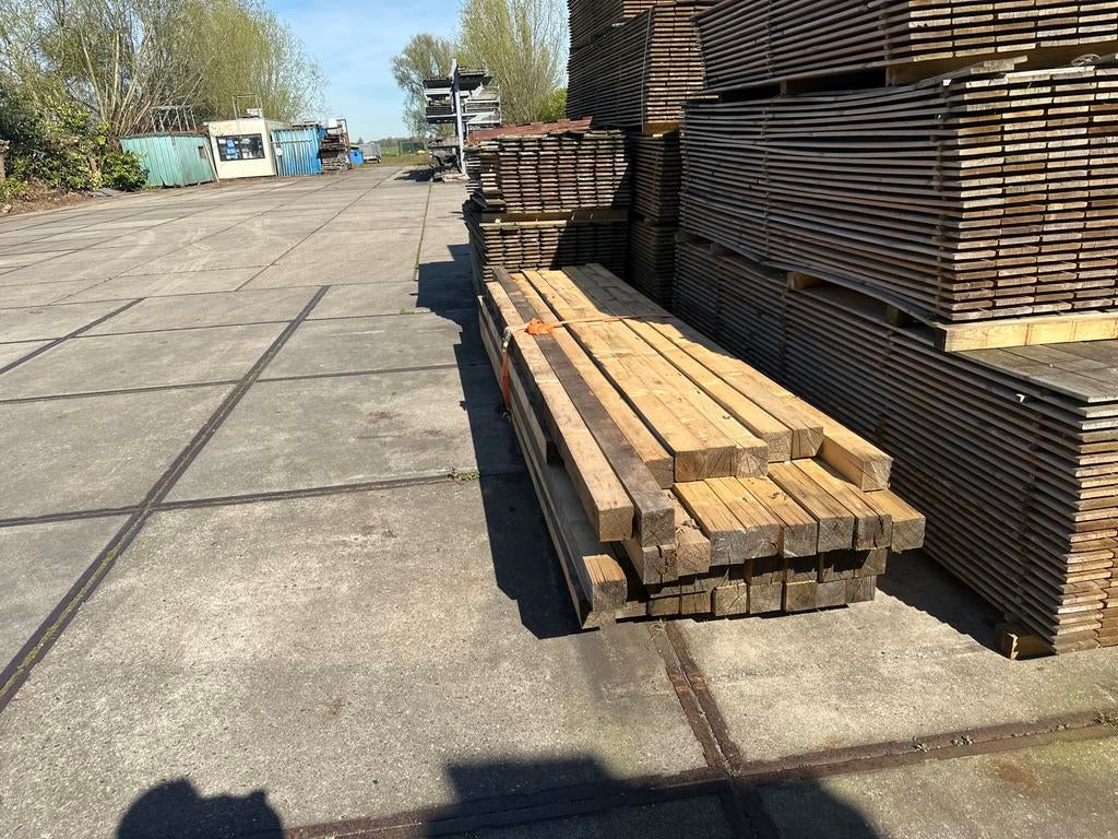 Vuren balken, Ophalen, Gebruikt, 250 tot 300 cm, 50 mm of meer