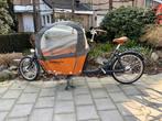 Babboe City bakfiets met huif, Gebruikt, Huif, 2 kinderen, Ophalen