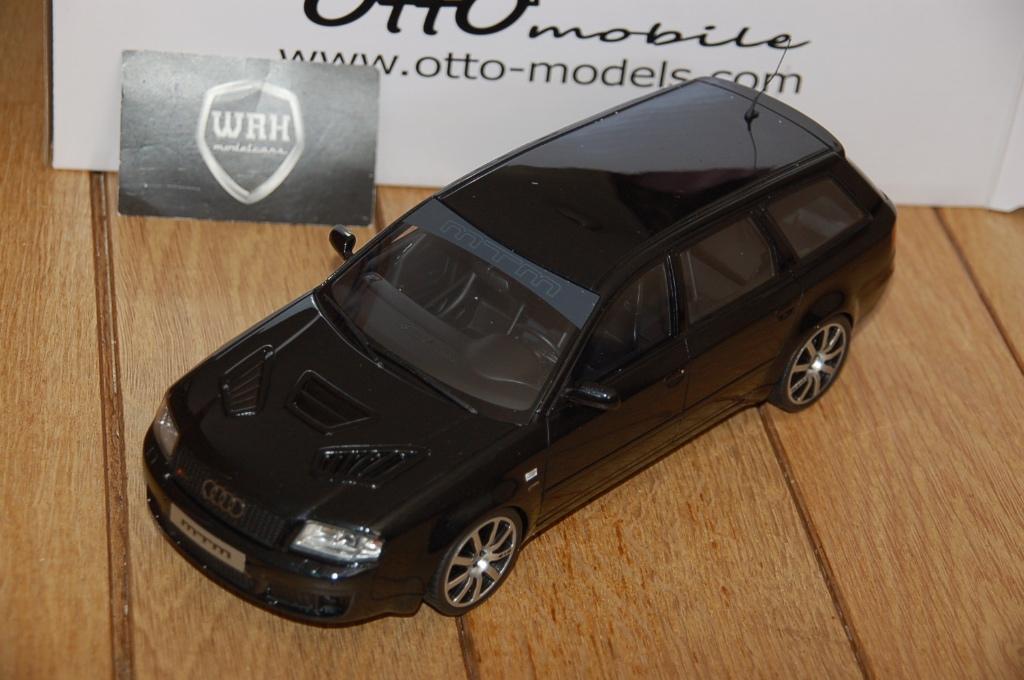 1:18 AUDI RS6 CLUBSPORT MTM black Otto mobile OT992 WRH, Verzenden, Zo goed als nieuw, Auto, OttOMobile